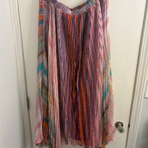 Soft Surroundings Multicolor A-Line Skirt